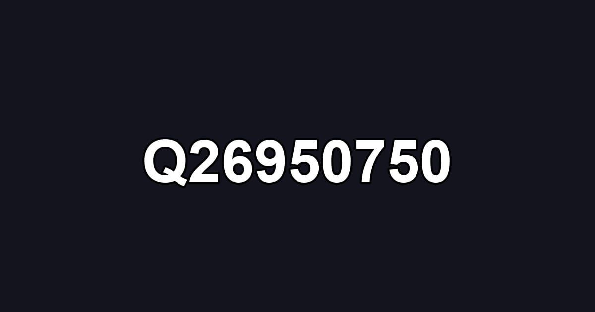 Q26950750