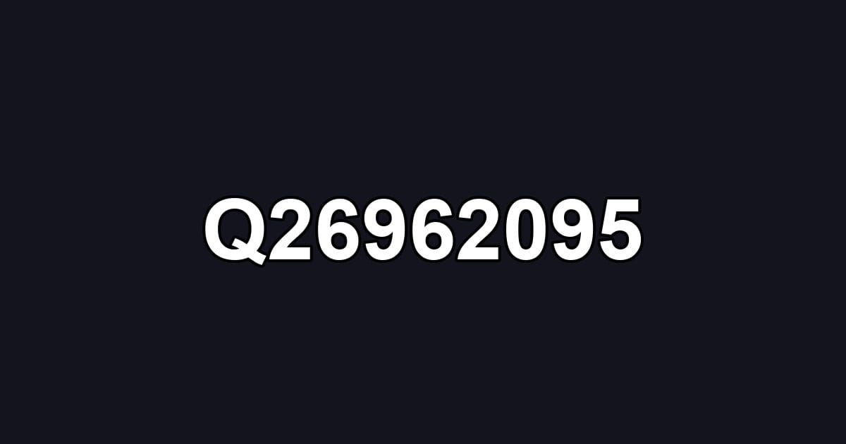 Q26962095