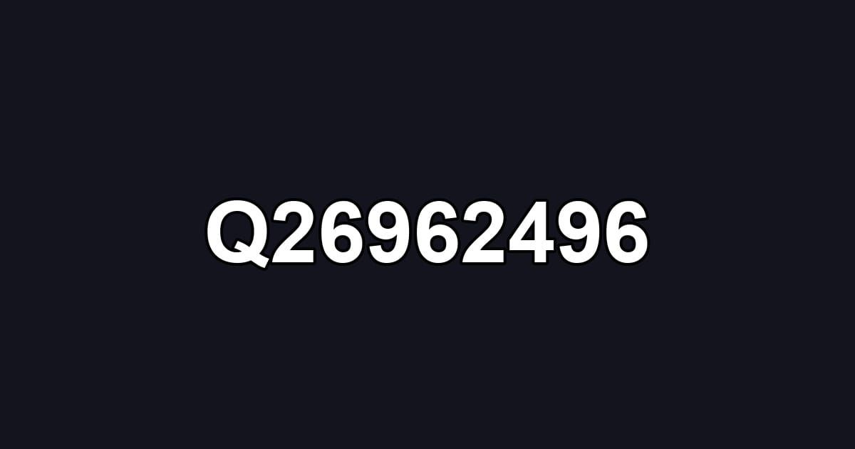 Q26962496