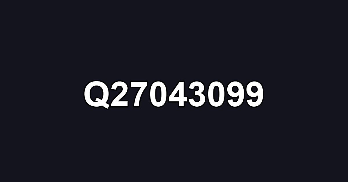Q27043099