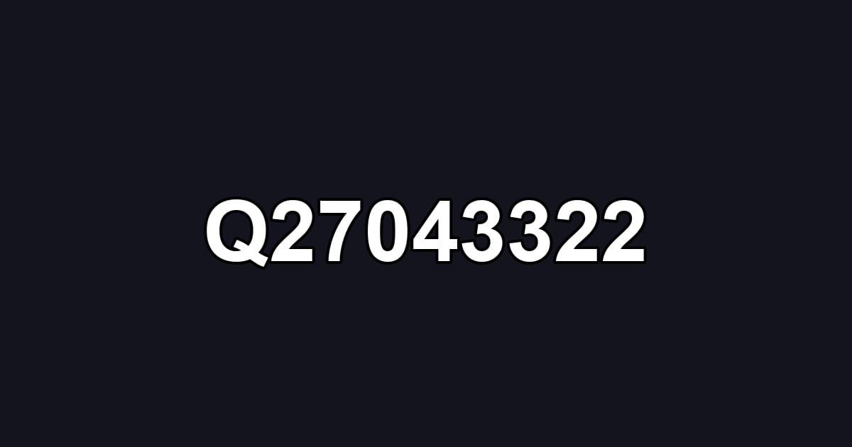 Q27043322