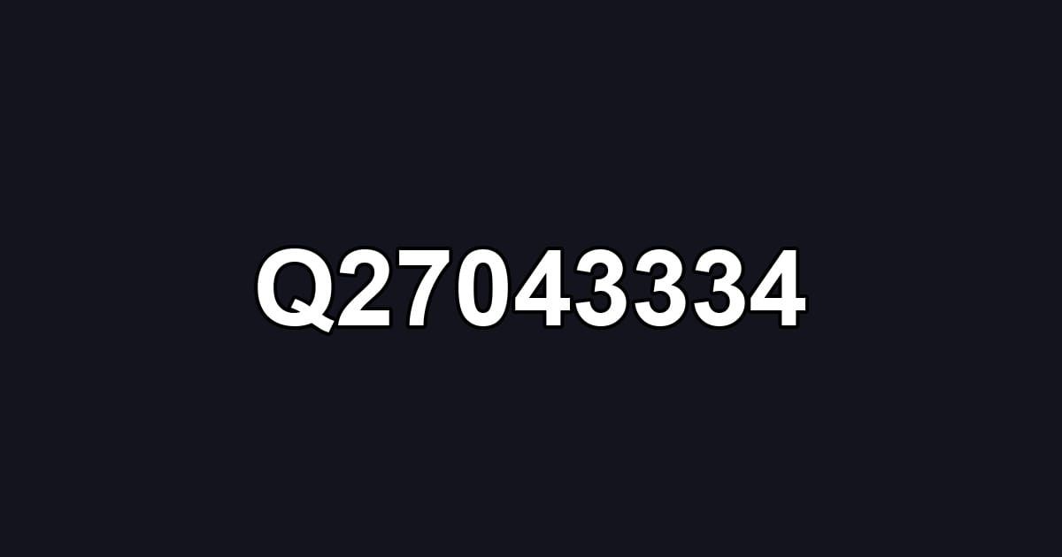 Q27043334