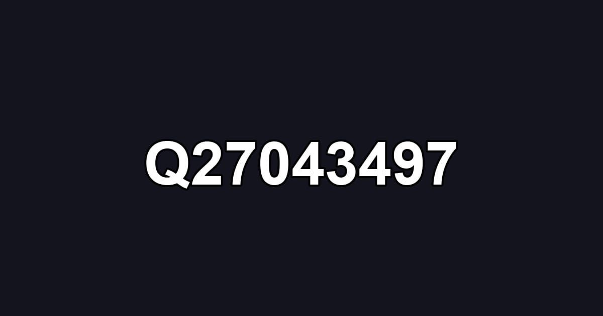 Q27043497