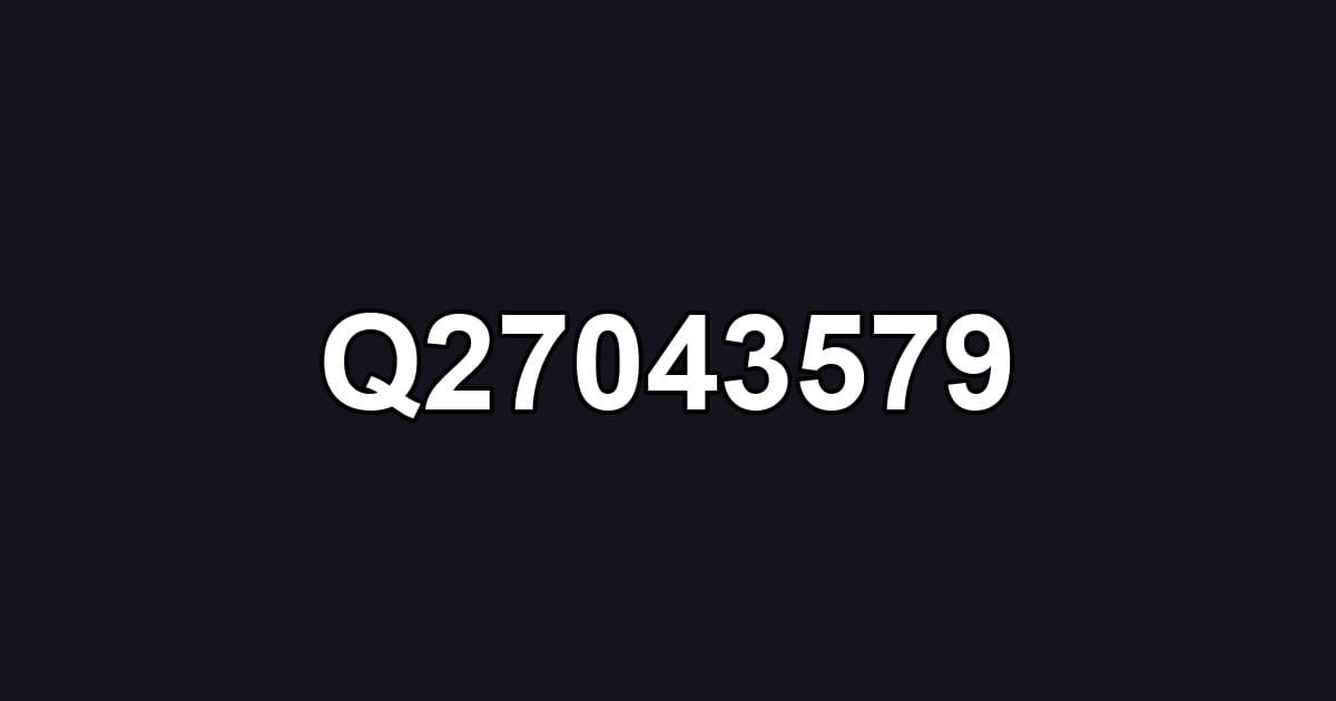 Q27043579