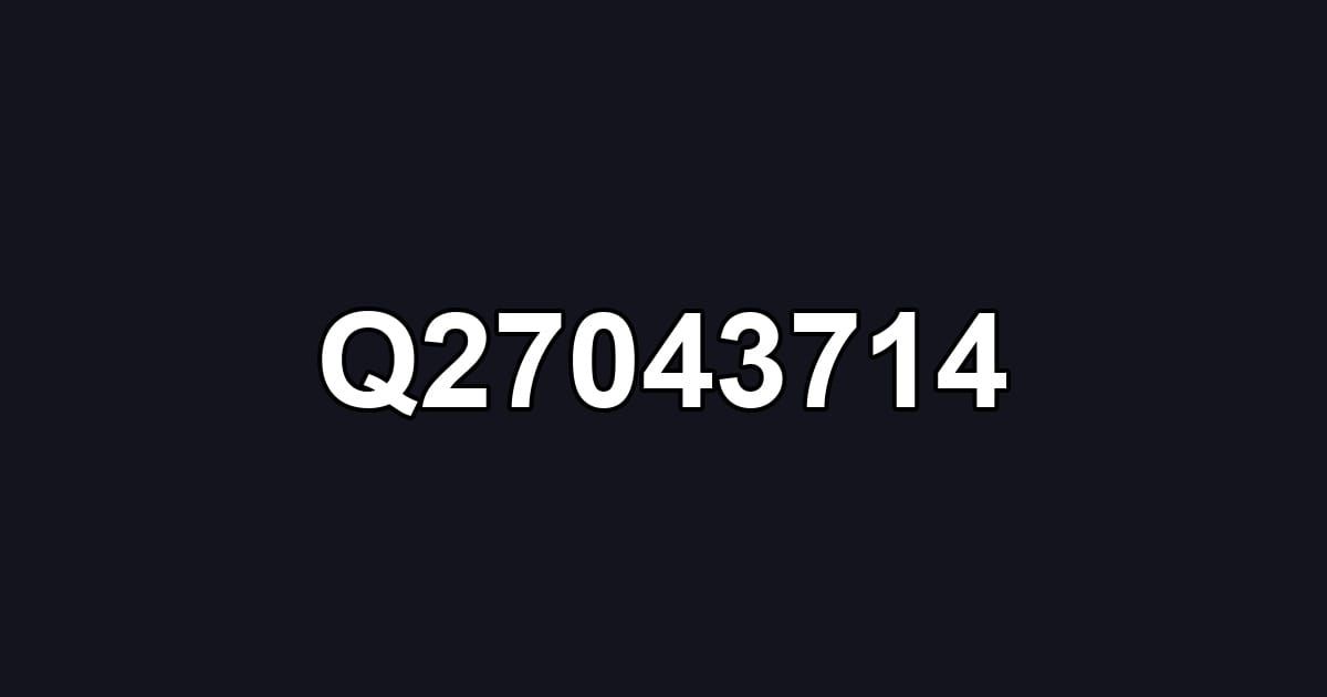 Q27043714
