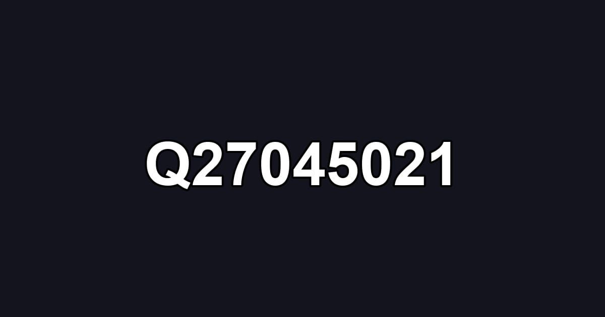 Q27045021