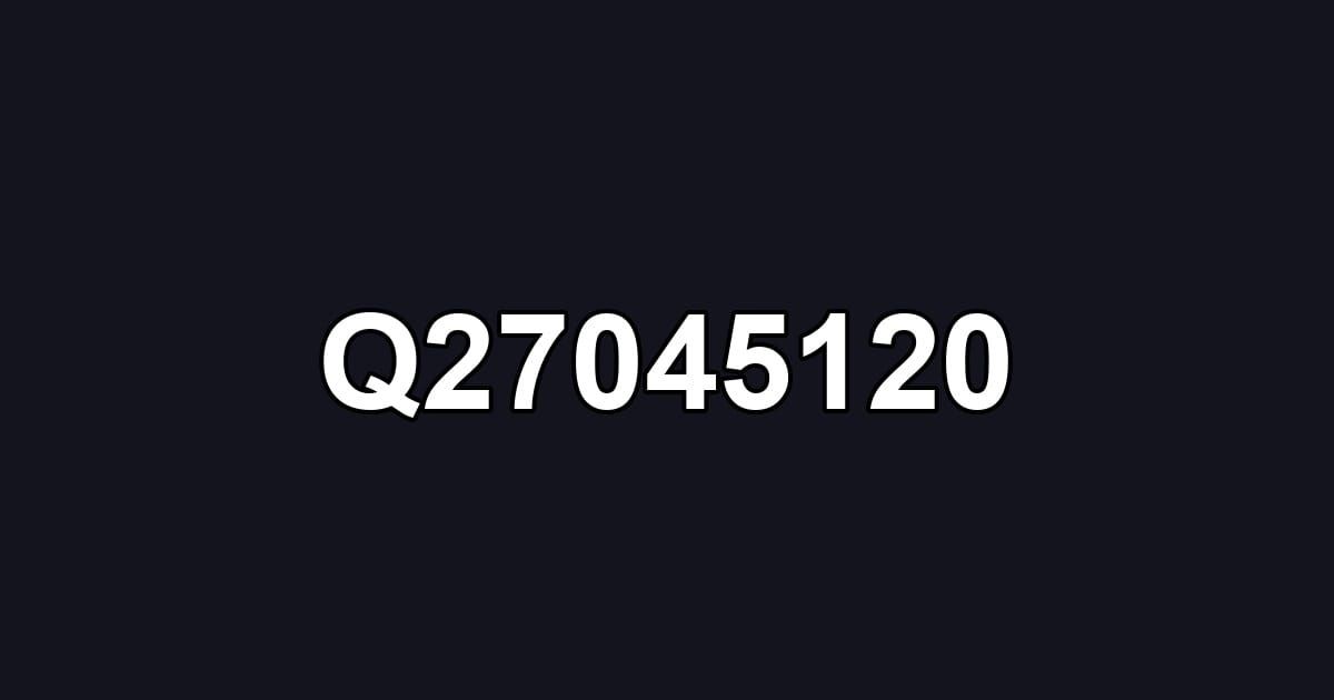 Q27045120