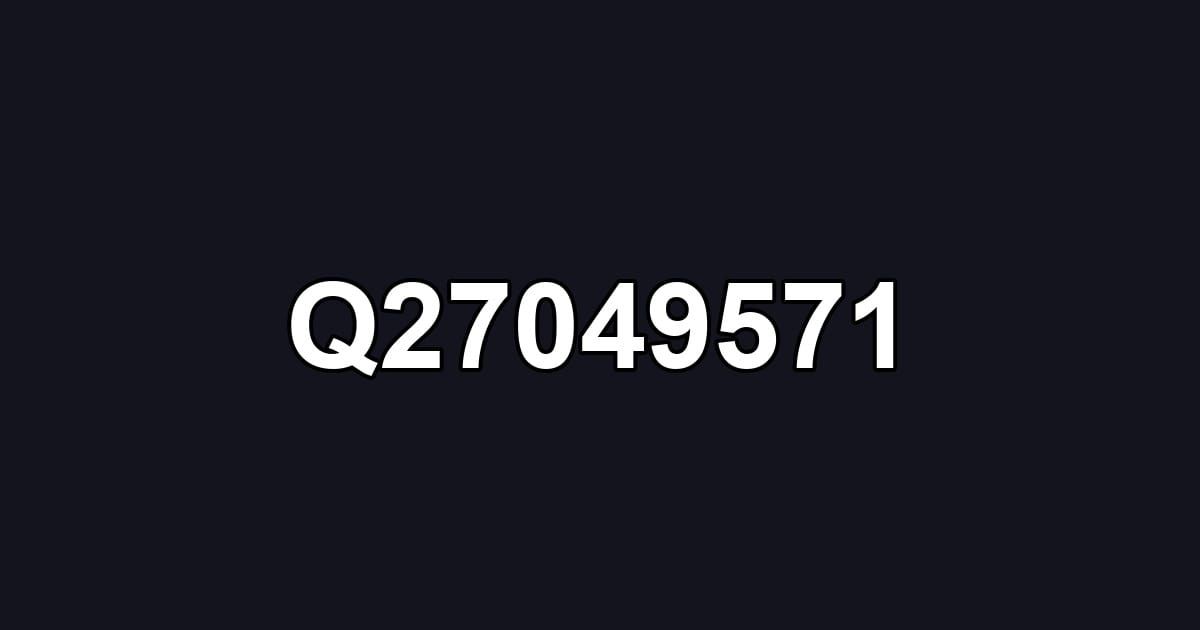 Q27049571