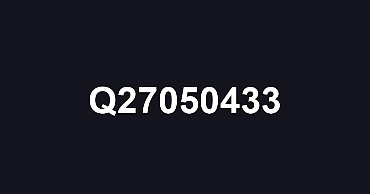 Q27050433