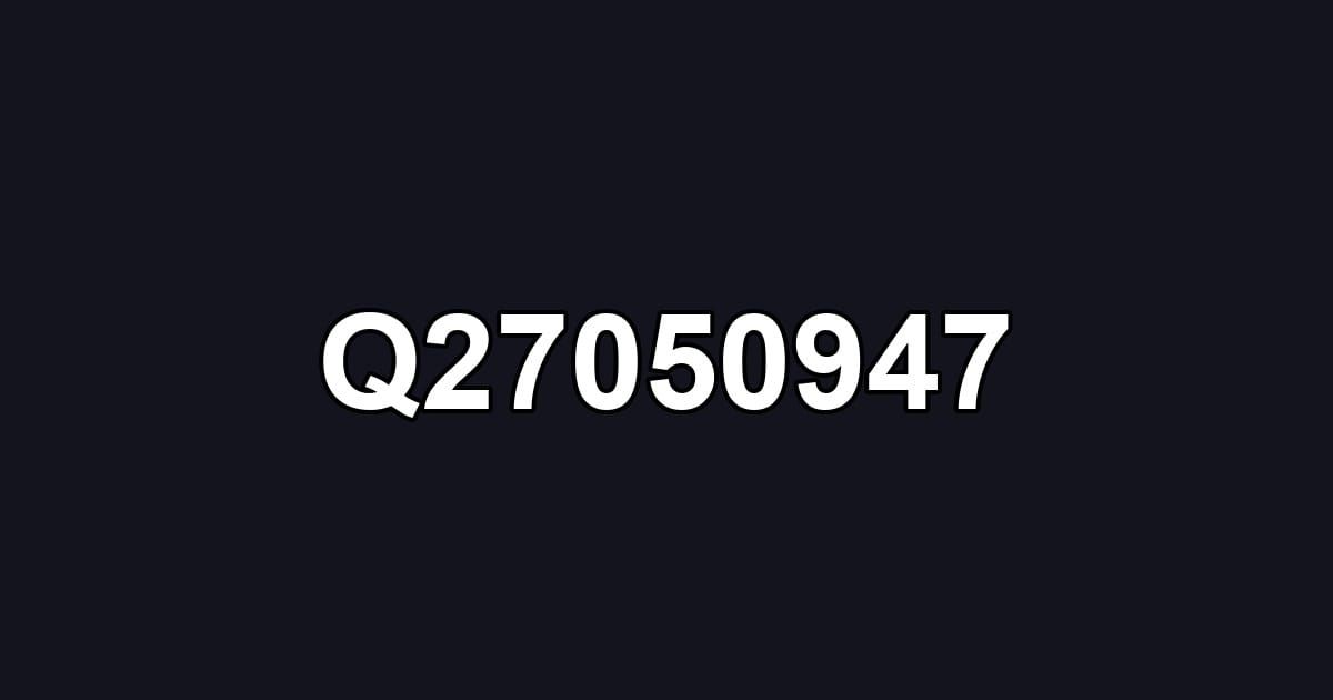 Q27050947
