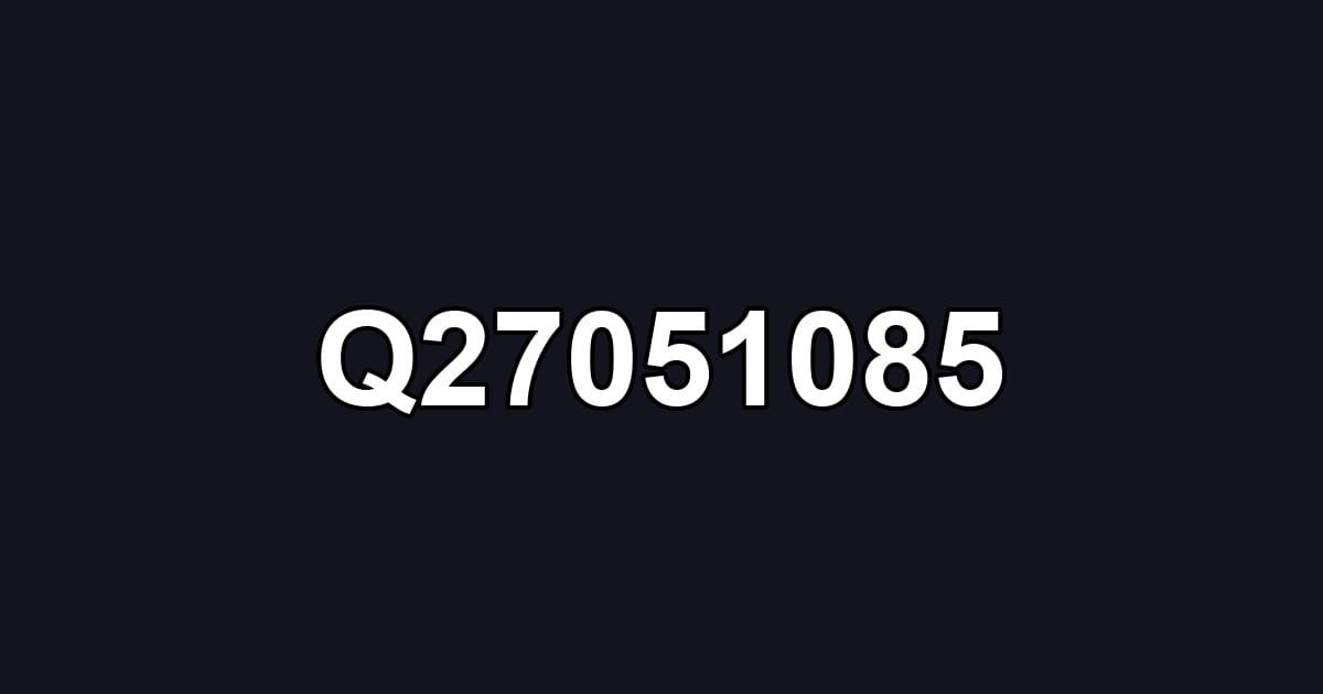 Q27051085