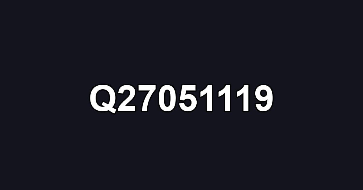 Q27051119