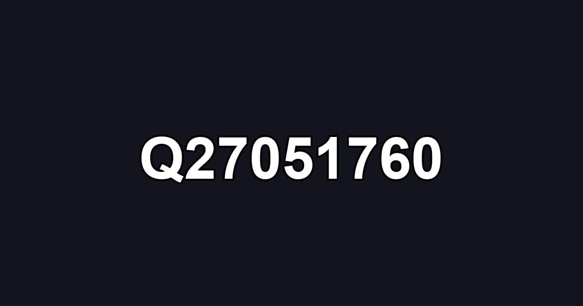 Q27051760