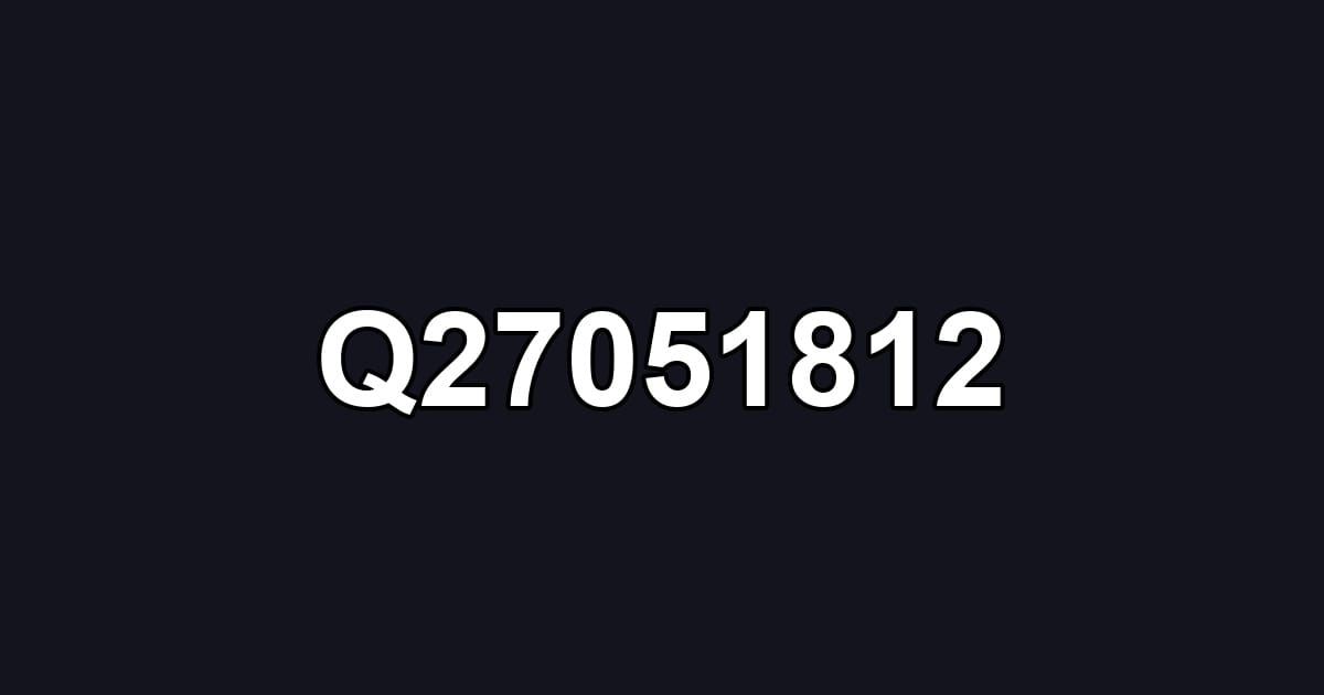 Q27051812