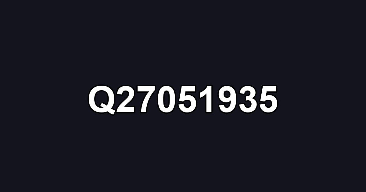 Q27051935