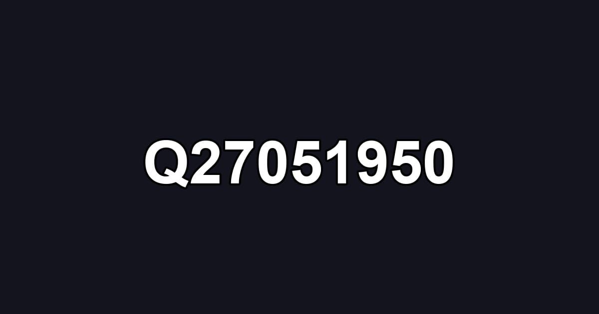 Q27051950