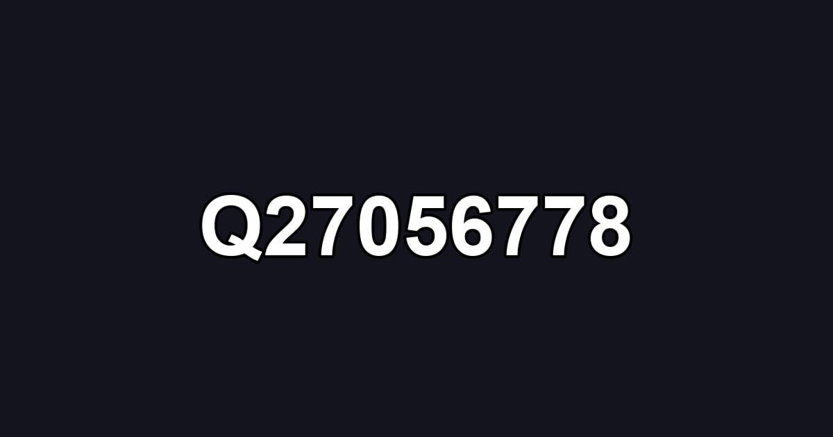 Q27056778