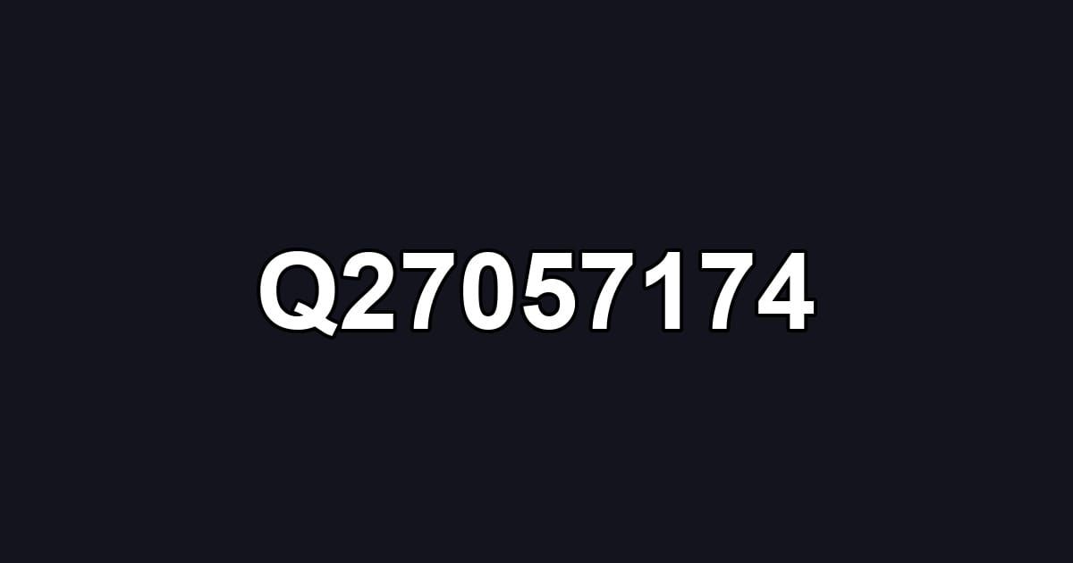Q27057174