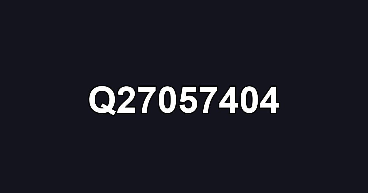 Q27057404