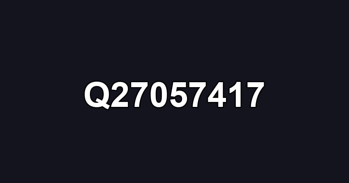 Q27057417
