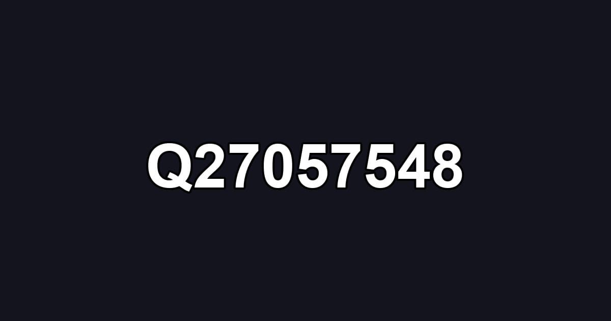 Q27057548