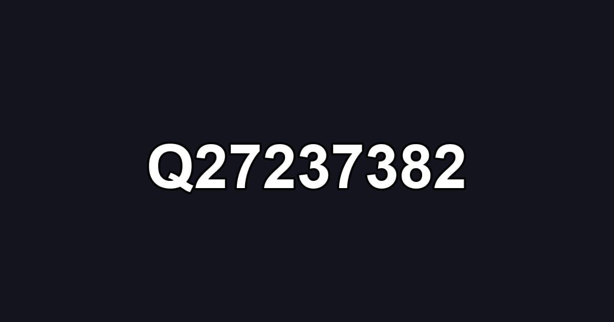 Q27237382