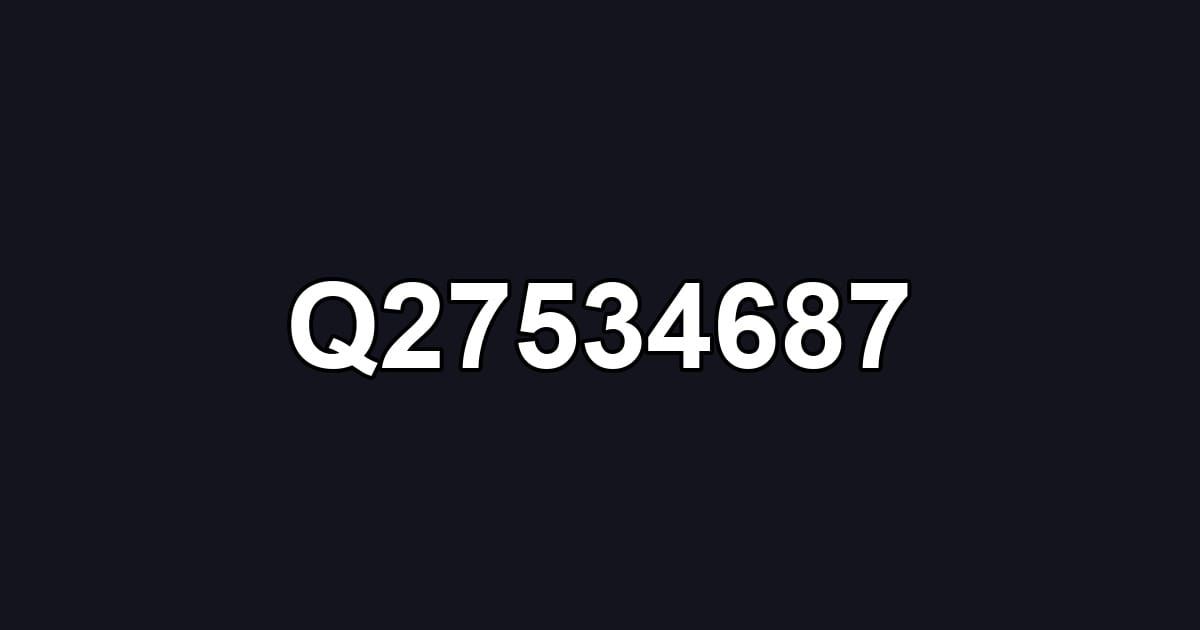 Q27534687