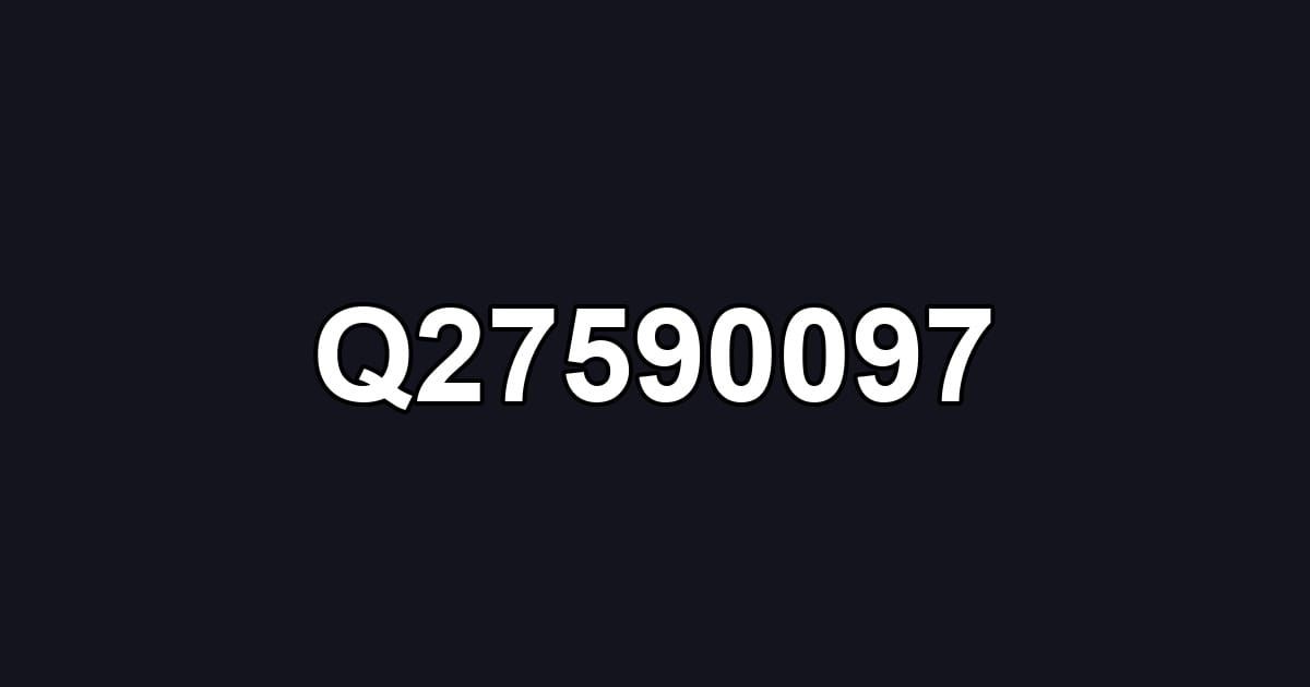 Q27590097