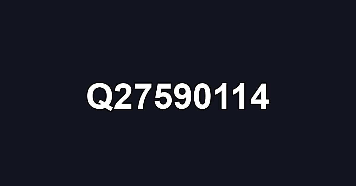 Q27590114