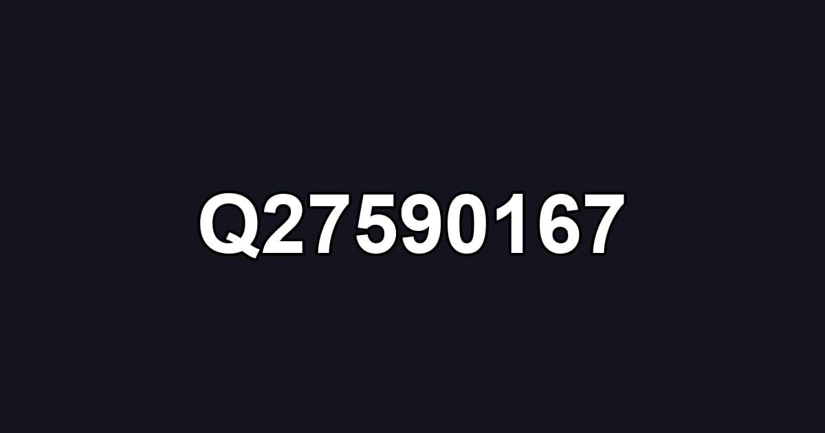 Q27590167