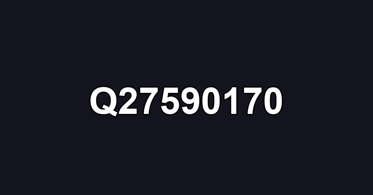 Q27590170