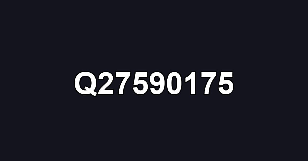 Q27590175