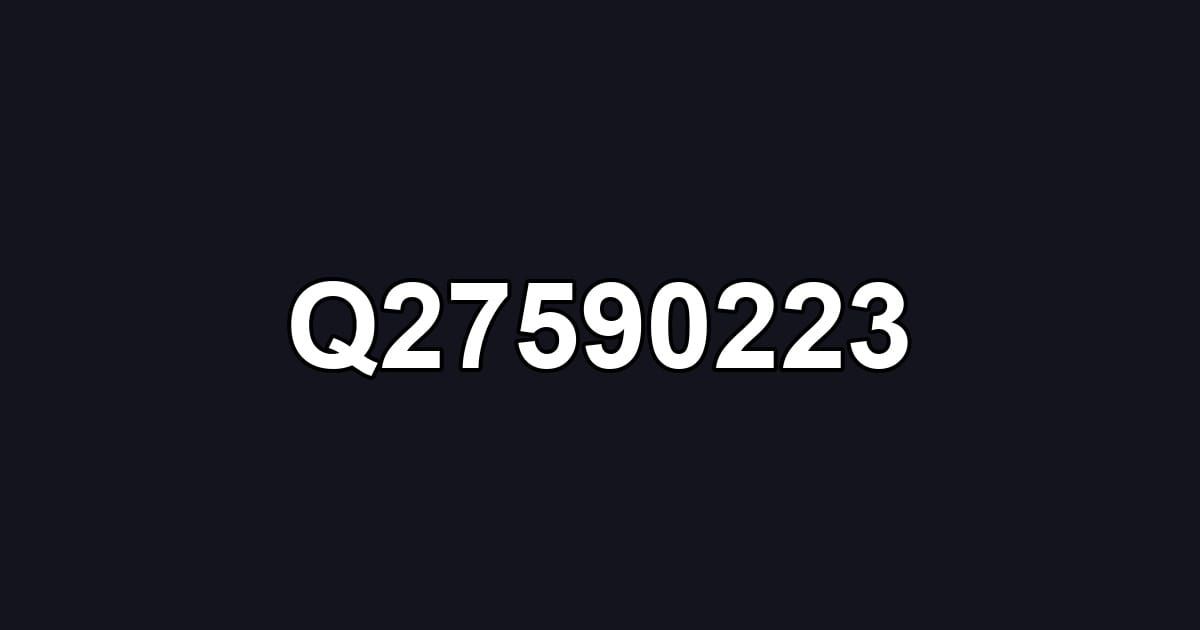 Q27590223