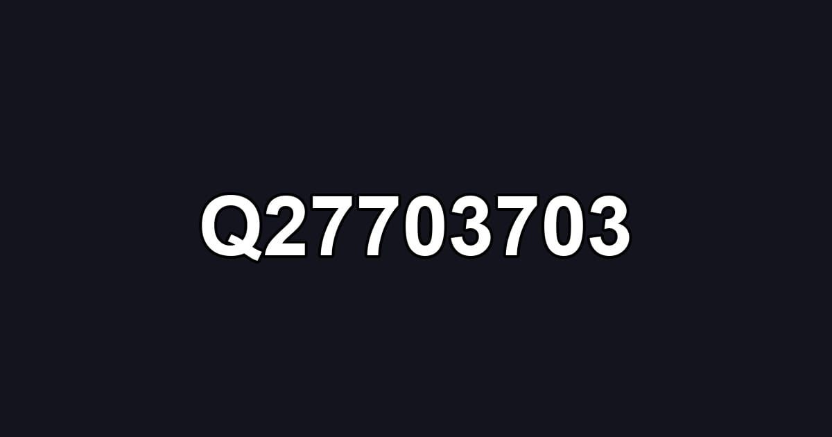 Q27703703