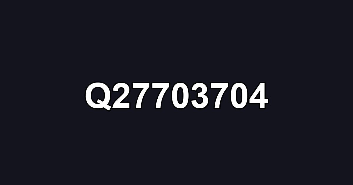 Q27703704
