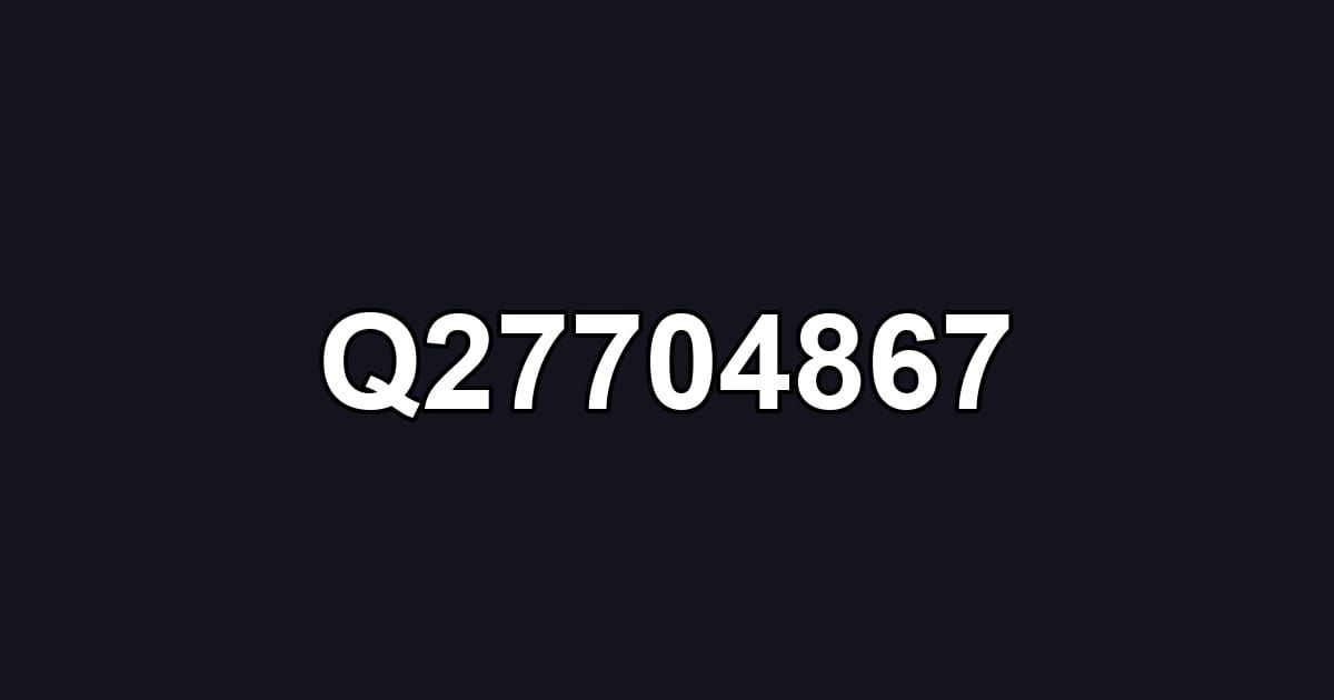 Q27704867