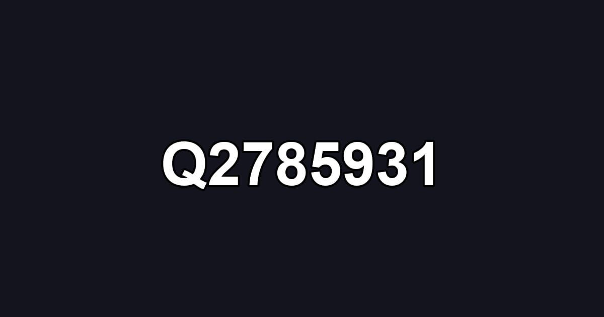 Q2785931