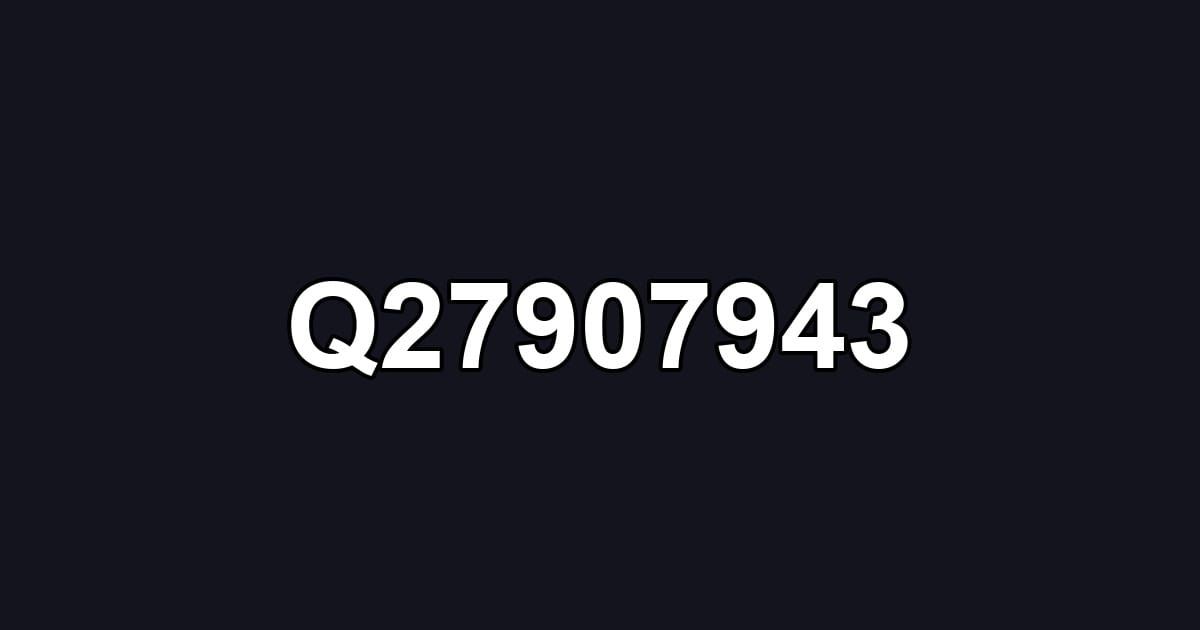 Q27907943
