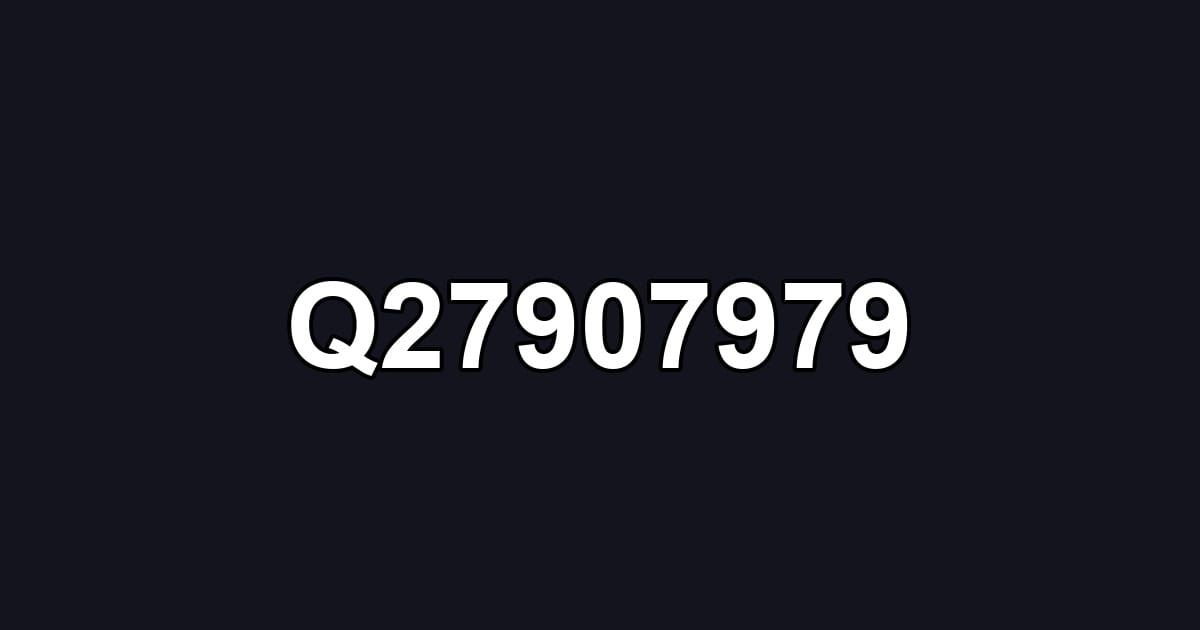 Q27907979