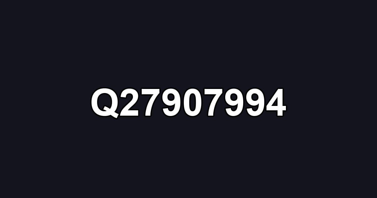 Q27907994