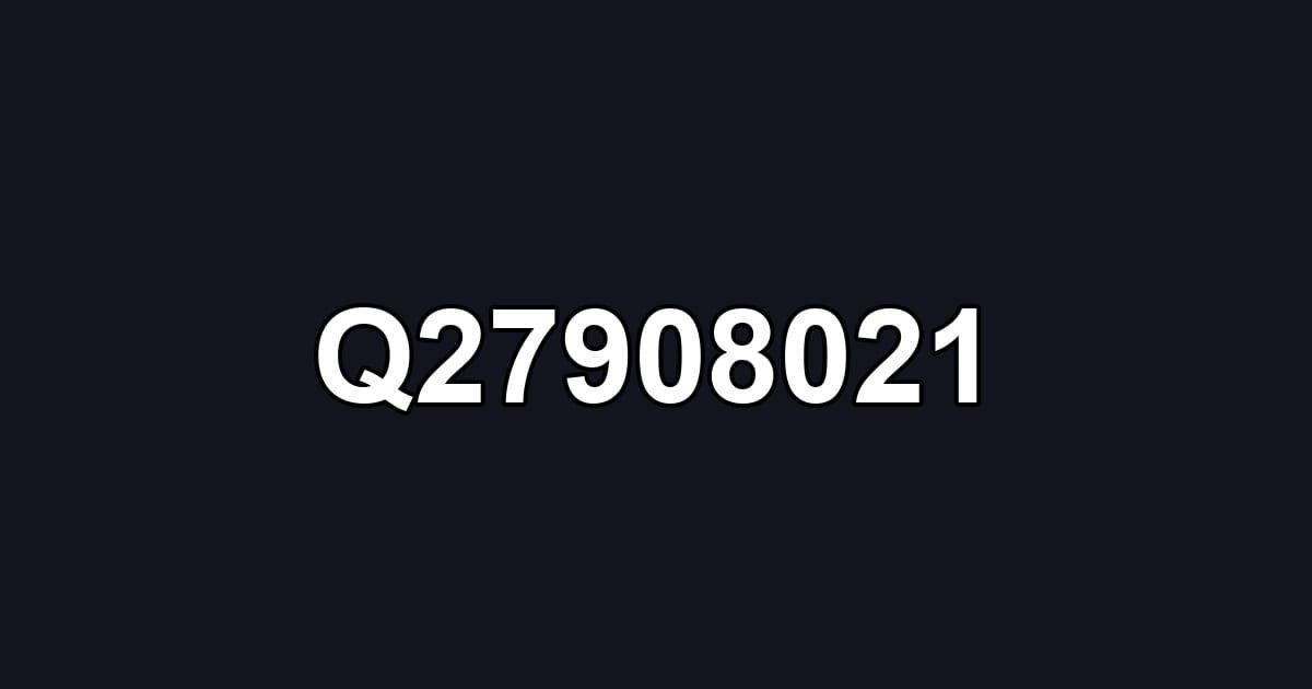 Q27908021