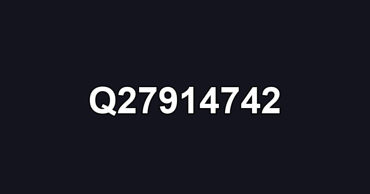 Q27914742