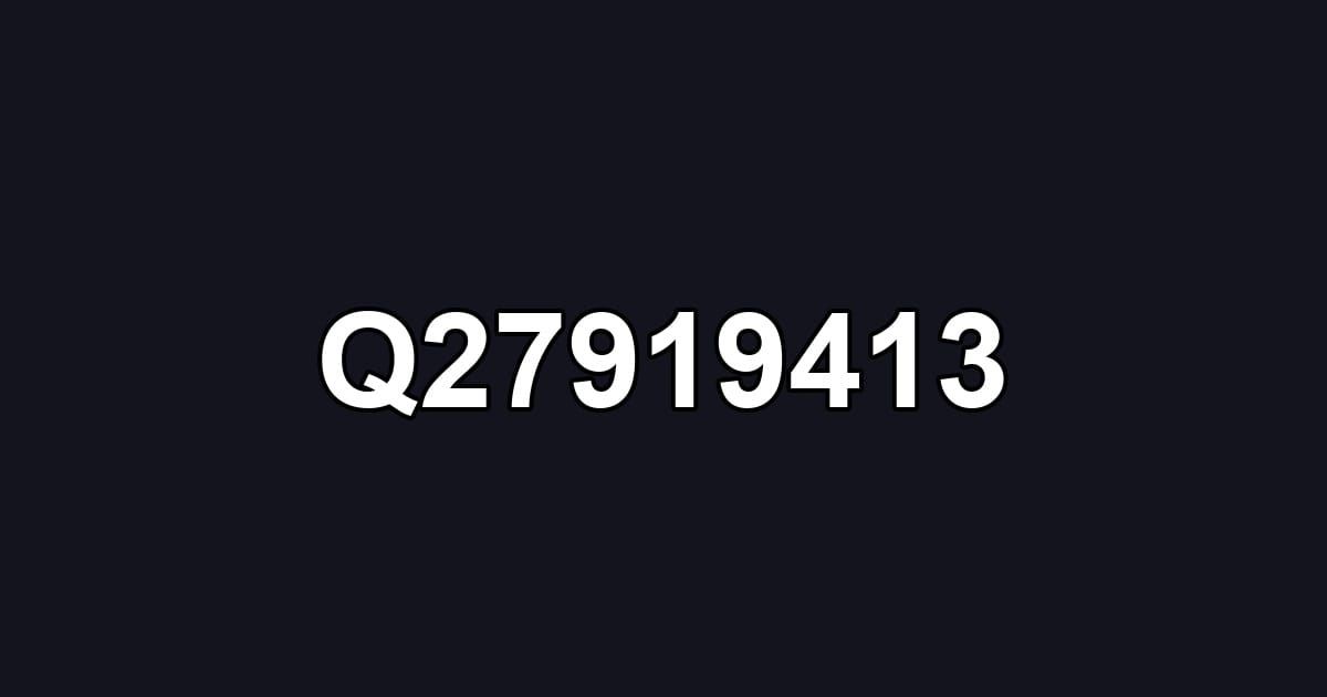 Q27919413