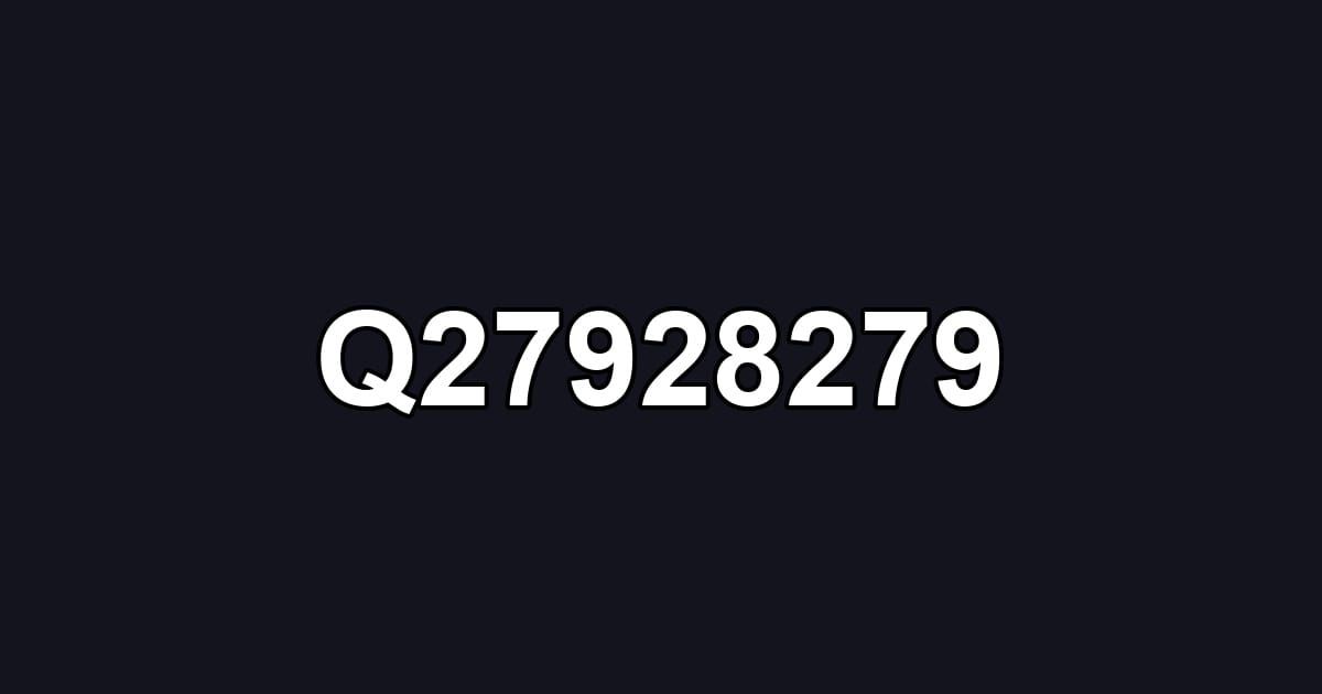 Q27928279