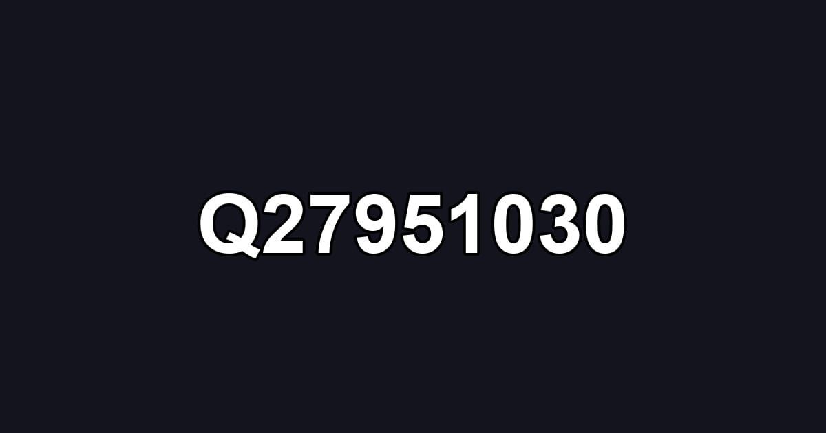 Q27951030