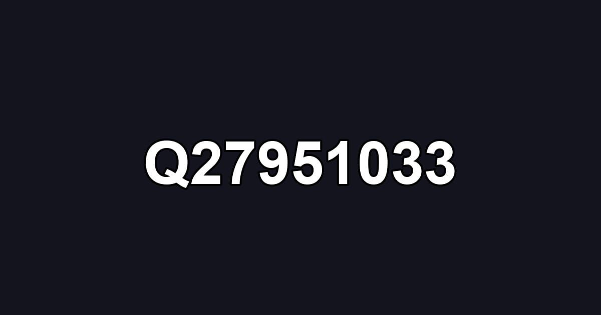Q27951033