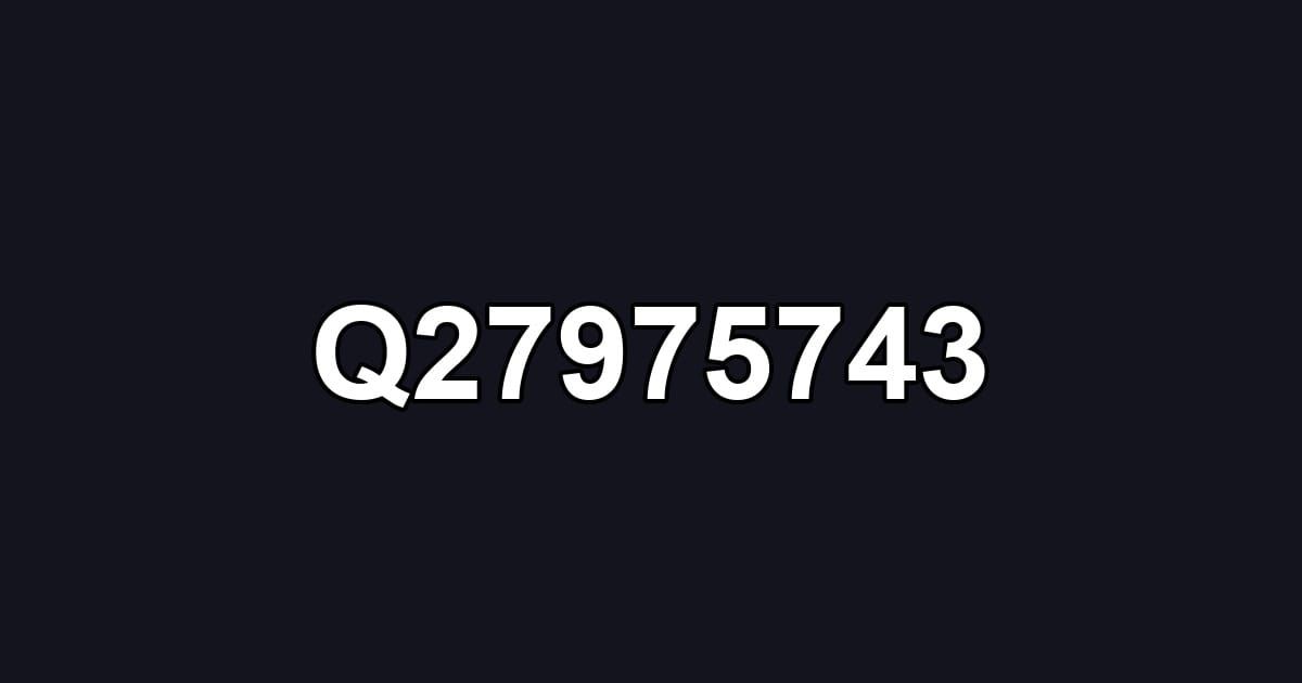 Q27975743