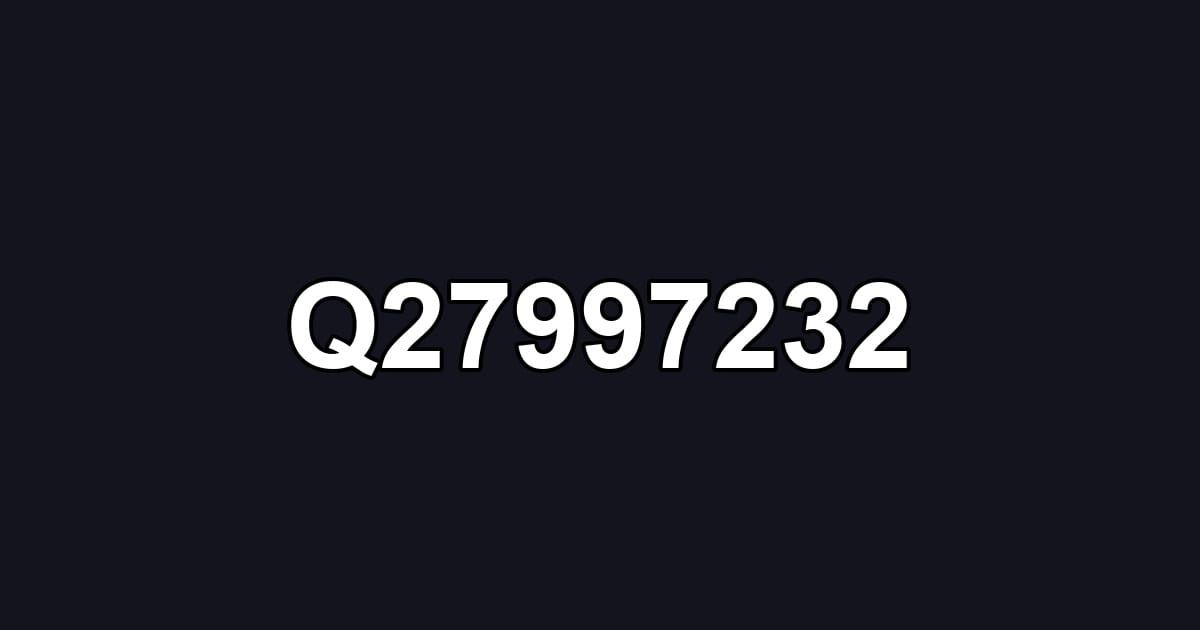 Q27997232
