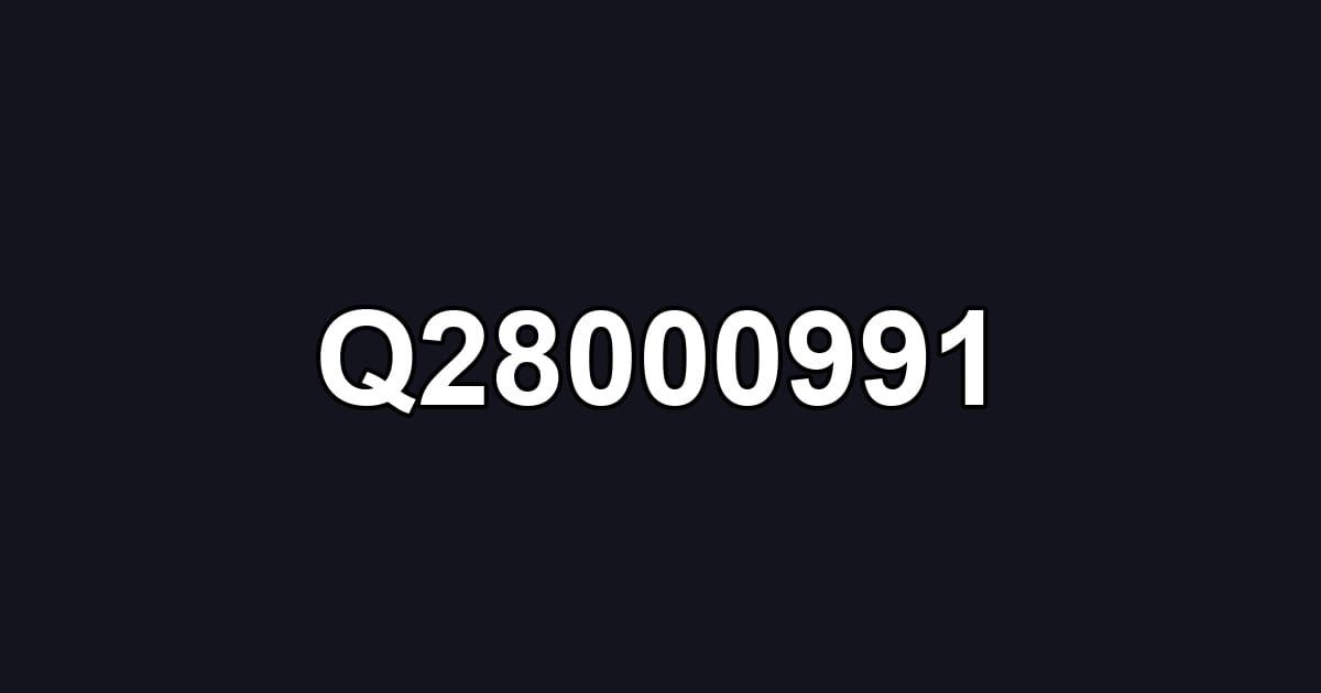 Q28000991