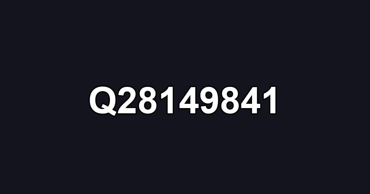 Q28149841